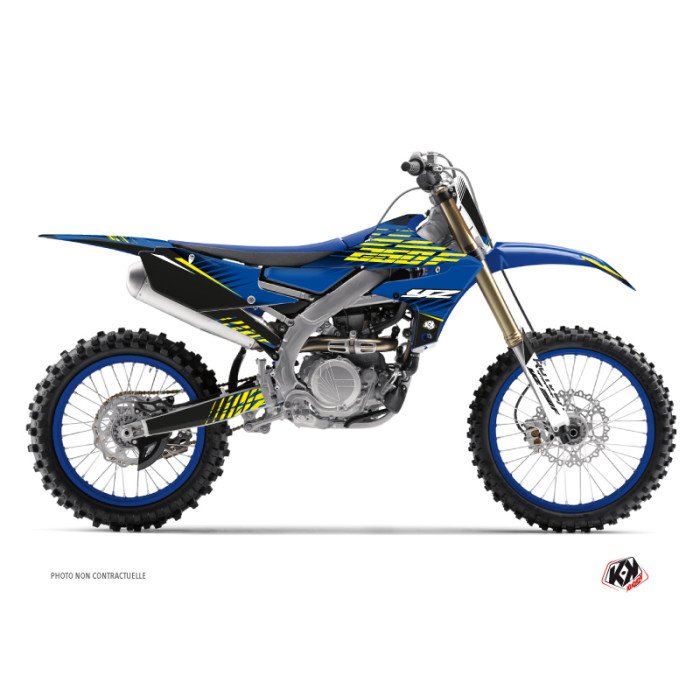 Kit Deco Moto Cross Flow Yamaha 250 YZF Jaune