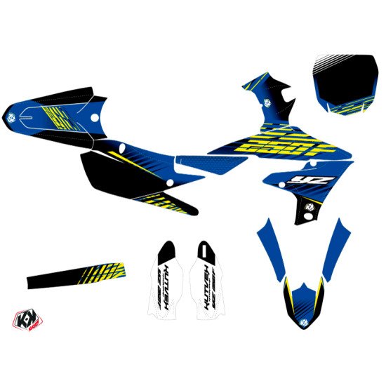 Kit Deco Moto Cross Flow Yamaha 250 YZF Jaune