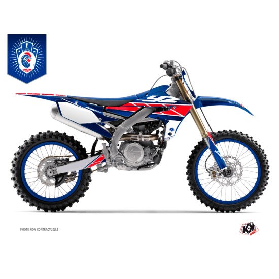 Kit Deco Moto Cross Replica France 2018 Edition Limitee Yamaha 450 YZF