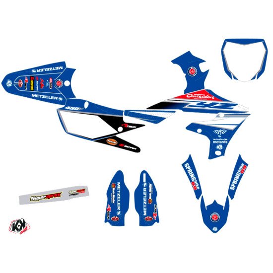 Kit Deco Moto Cross Replica Team Outsiders Yamaha 450 YZF 2018