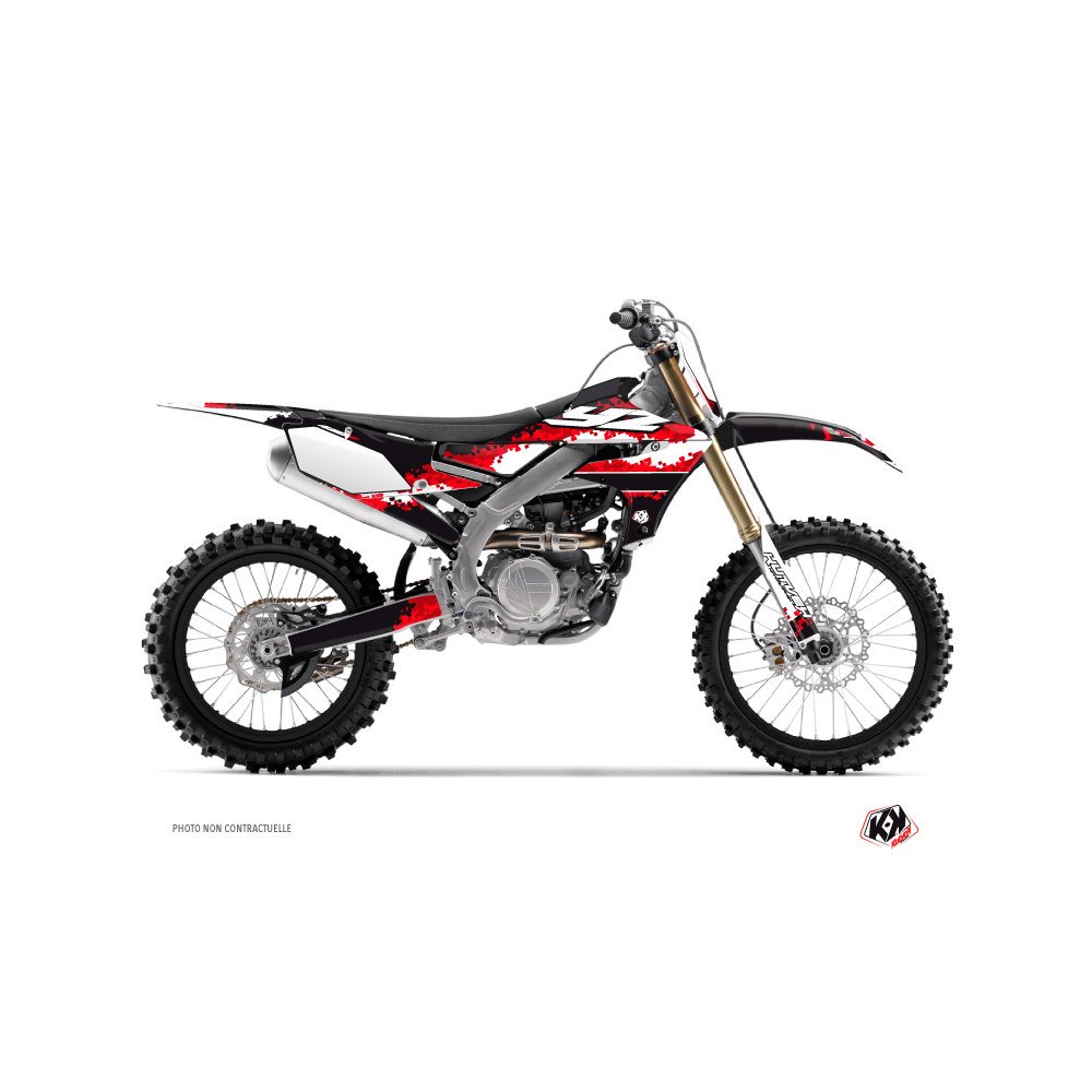 Kit Deco Moto Cross Hangtown Yamaha 450 YZF Rouge