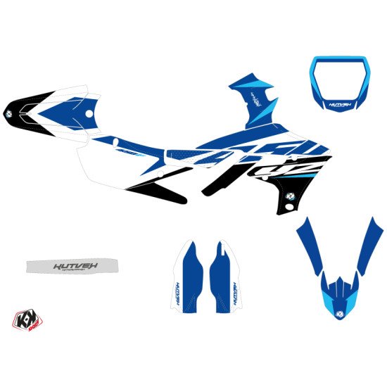 Kit Deco Moto Cross Skew Yamaha 450 YZF Bleu