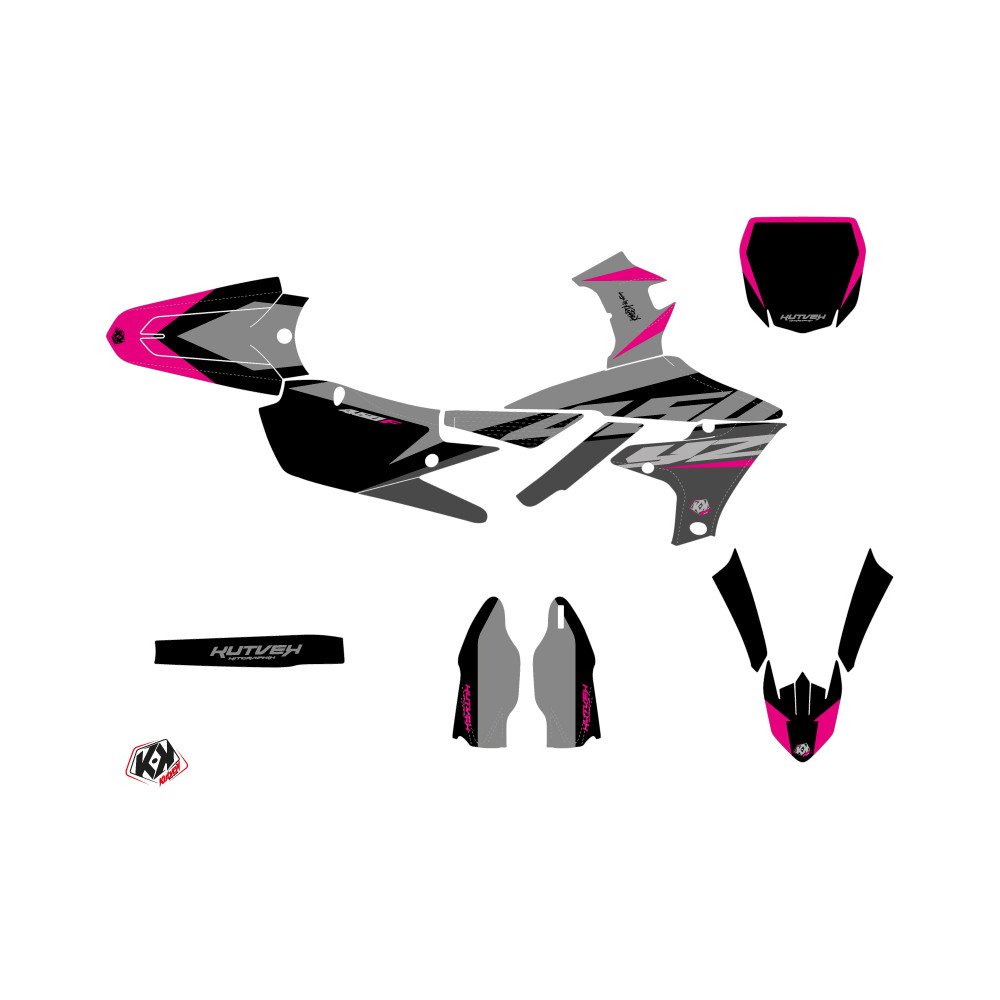Kit Deco Moto Cross Skew Yamaha 450 YZF Rose