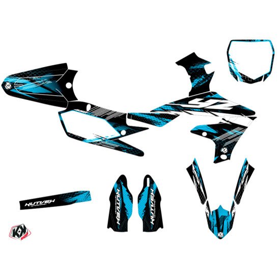 Kit Deco Moto Cross Techno Yamaha 450 YZF Bleu