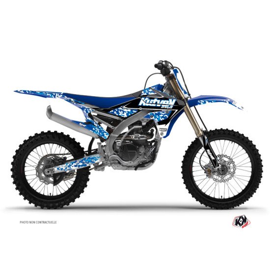 Kit Deco Moto Cross Predator Yamaha 450 YZF Bleu