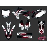 Kit Deco Moto Cross Graff Yamaha 450 YZF Rouge