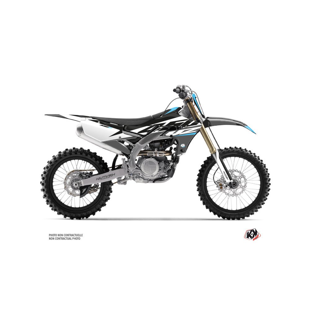 Kit Deco Moto Cross Skew Yamaha 450 YZF Gris