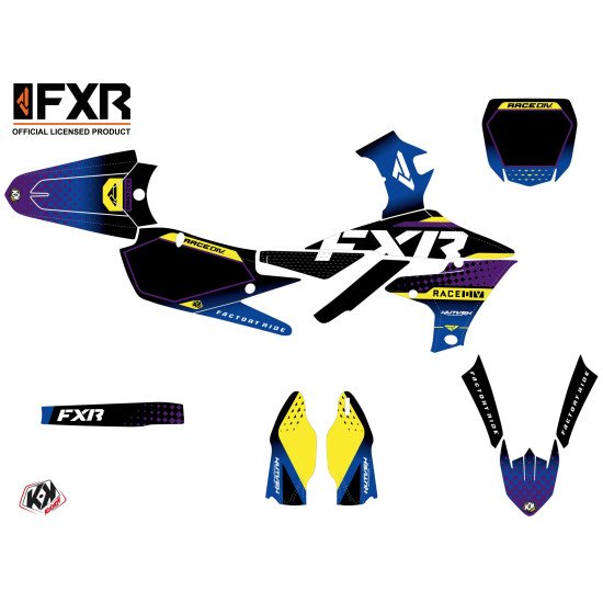 Kit Deco Moto Cross FXR N3 Yamaha 450 YZF Mauve