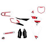 Kit Deco Moto Cross Vintage Yamaha 450 YZF Rouge