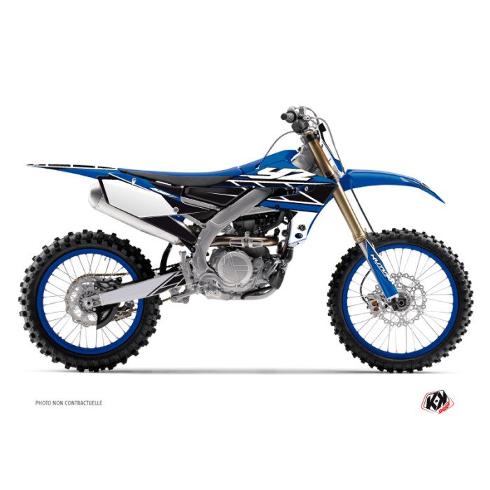 Kit Deco Moto Cross Replica Yamaha 450 YZF Bleu