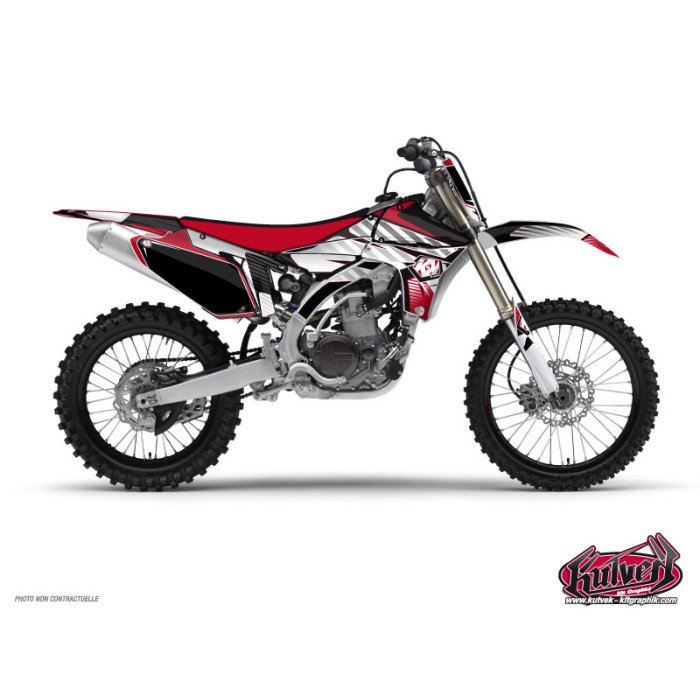 Kit Deco Moto Cross Factory Yamaha 450 YZF Rouge