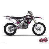 Kit Deco Moto Cross Trash Yamaha 450 YZF Noir Rose