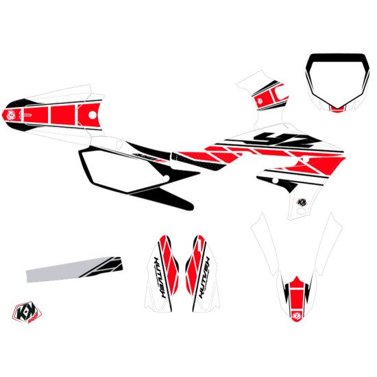 Kit Deco Moto Cross Replica Yamaha 450 YZF Rouge
