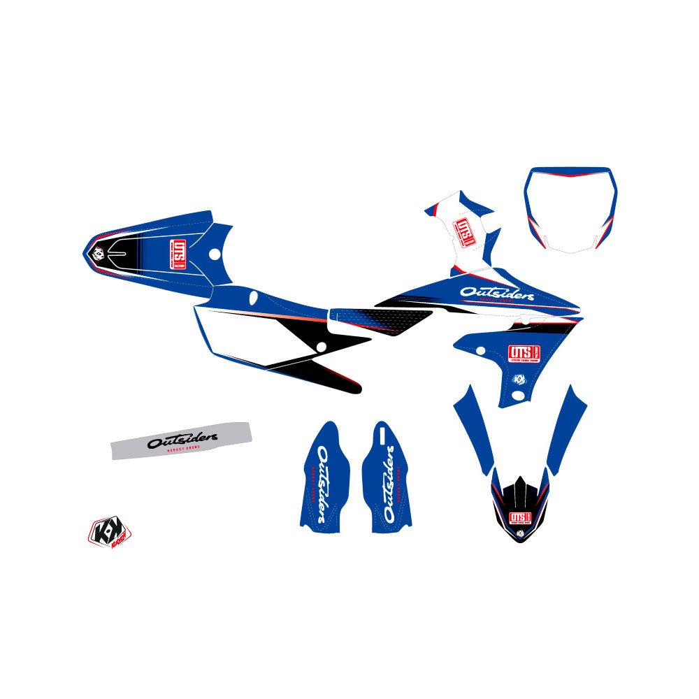 Kit Deco Moto Cross Replica Outsiders OTS Yamaha 450 YZF 2018
