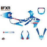Kit Deco Moto Cross FXR N3 Yamaha 450 YZF Bleu