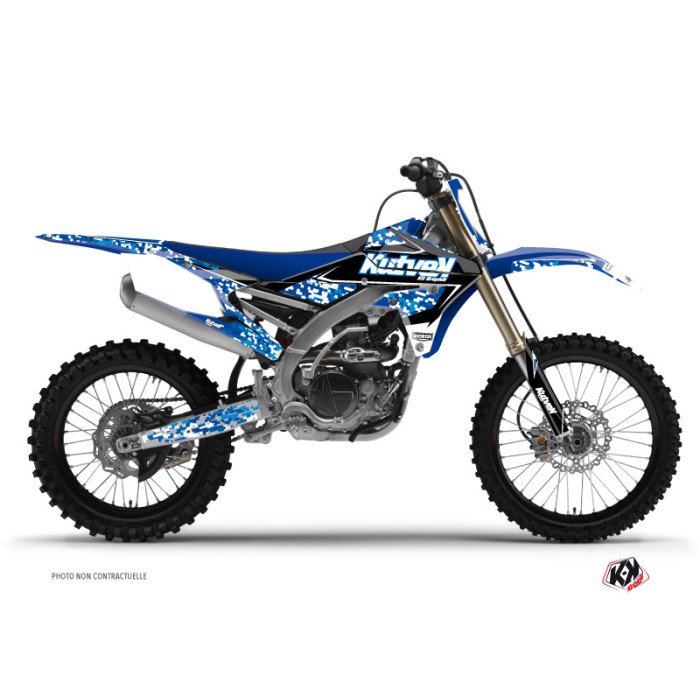Kit Deco Moto Cross Predator Yamaha 450 YZF Bleu