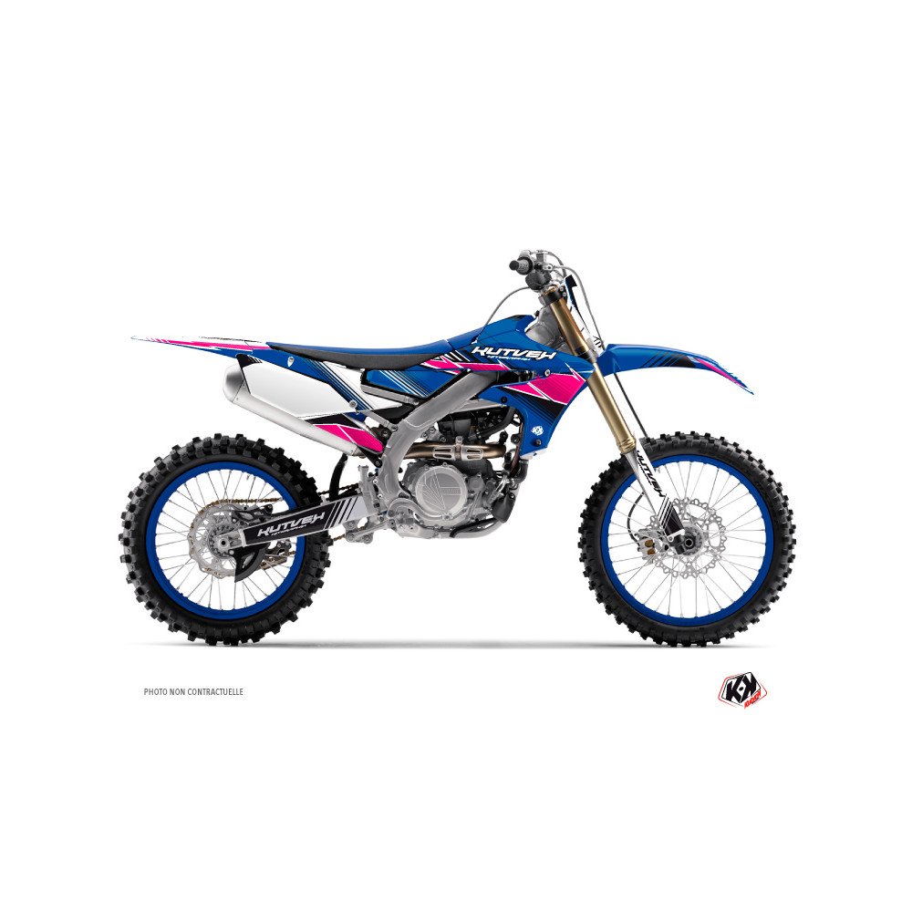Kit Deco Moto Cross Stripe Yamaha 450 YZF Rose