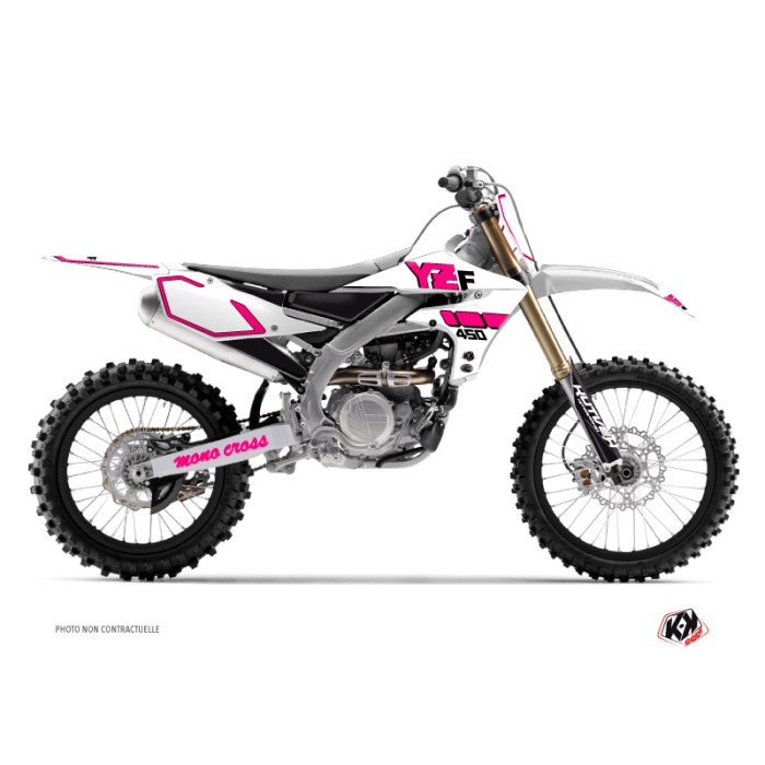 Kit Deco Moto Cross Vintage Yamaha 450 YZF Rose