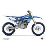Kit Deco Moto Cross Outline Yamaha 450 YZF Bleu