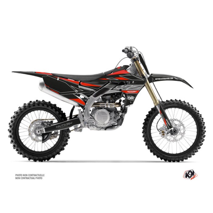 Kit Deco Moto Cross Outline Yamaha 450 YZF Rouge