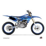 Kit Deco Moto Cross Outline Yamaha 250 WRF Bleu