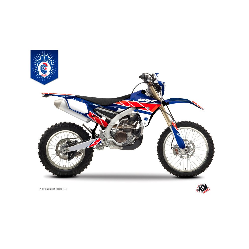 Kit Deco Moto Cross Replica France 2018 Edition Limitee Yamaha 250 WRF