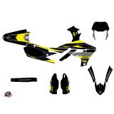 Kit Deco Moto Cross Outline Yamaha 450 WRF Jaune