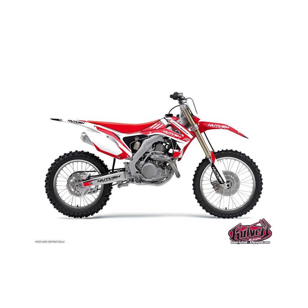 Kit Deco Moto Cross Chrono Honda 125 CR Noir