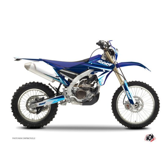 Kit Deco Moto Cross Stage Yamaha 450 WRF Bleu