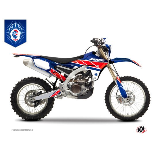 Kit Deco Moto Cross Replica France 2018 Edition Limitee Yamaha 450 WRF