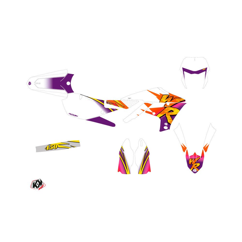 Kit Deco Moto Cross Memories Yamaha 450 WRF