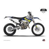 Kit Deco Moto Cross Predator Husqvarna 125 TE Violet Jaune