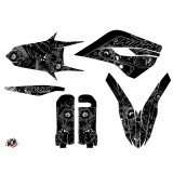 Kit Deco Moto Cross Zombies Dark Husqvarna 125 TE Noir