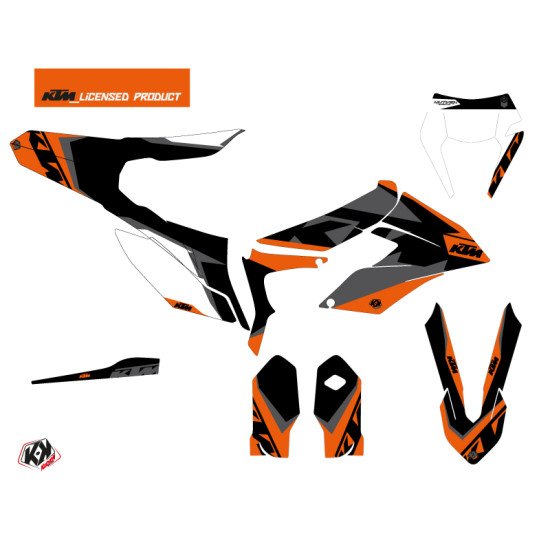 Kit Deco Moto Cross Gravity KTM 250 FREERIDE Orange