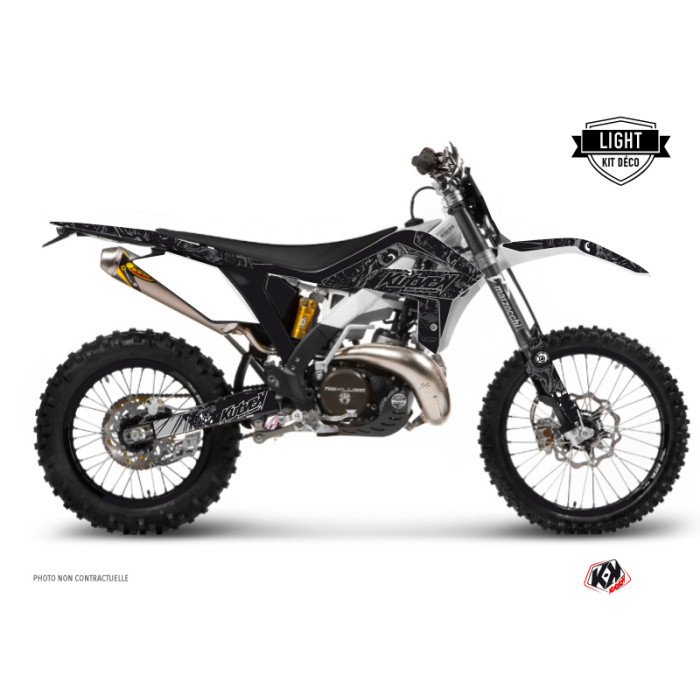 Kit Deco Moto Cross Zombies Dark GASGAS 125 EC Noir