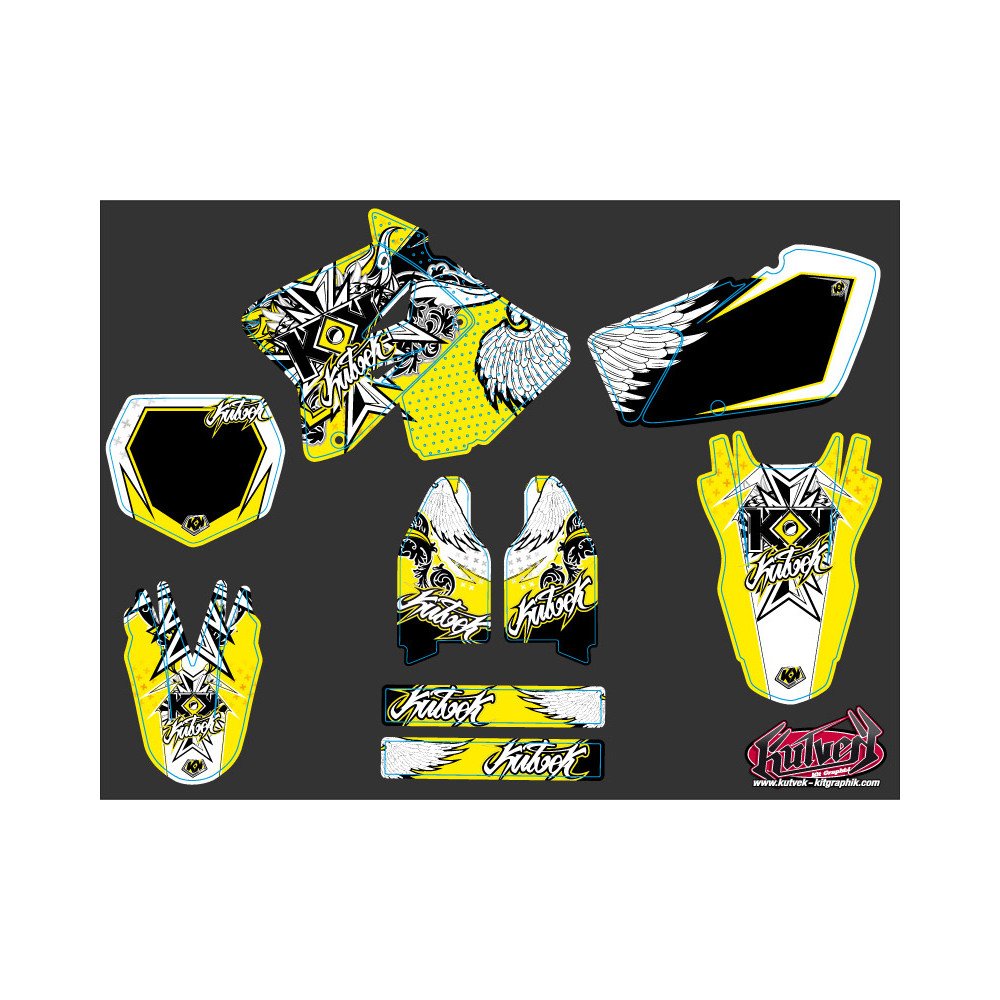 Kit Deco Moto Cross Demon Suzuki 250 RM