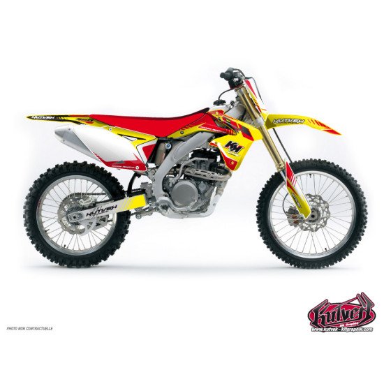 Kit Deco Moto Cross Pulsar Suzuki 250 RM Rouge