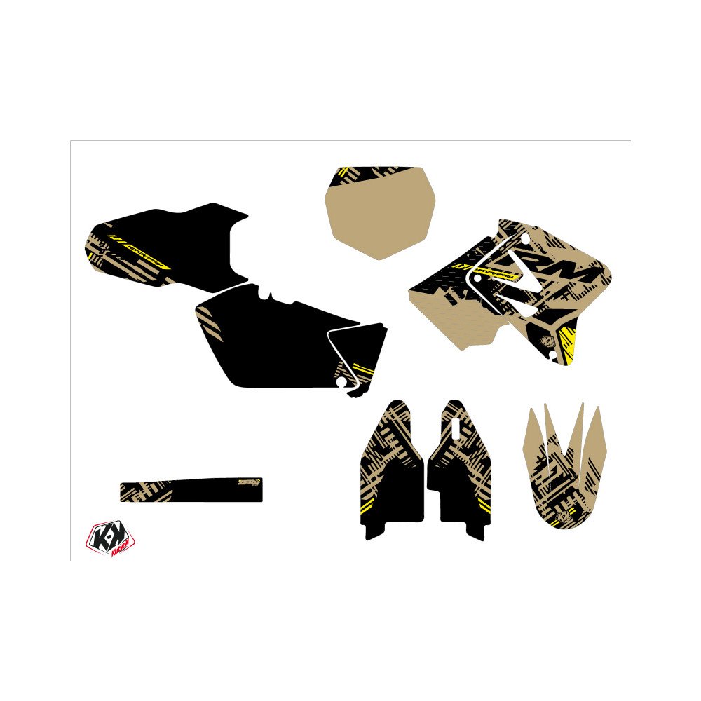 Kit Deco Moto Cross Zero Suzuki 250 RM Sable