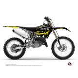 Kit Deco Moto Cross Eraser Fluo Yamaha 125 YZ Jaune