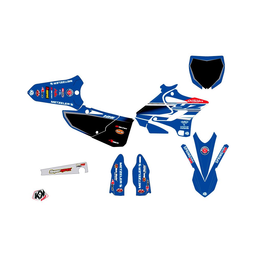 Kit Deco Moto Cross Replica Team Outsiders Yamaha 125 YZ 2018