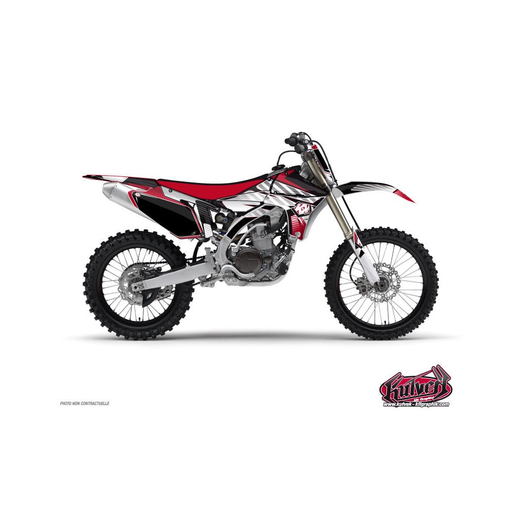 Kit Deco Moto Cross Factory Yamaha 125 YZ Rouge