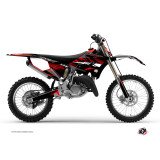 Kit Deco Moto Cross Techno Yamaha 250 YZ Rouge