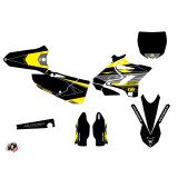 Kit Deco Moto Cross Outline Yamaha 250 YZ Jaune