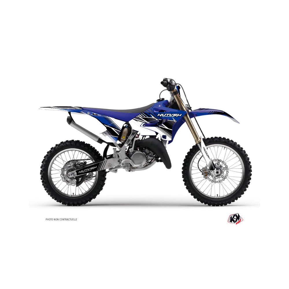Kit Deco Moto Cross Stripe Yamaha 250 YZ Bleu