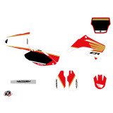 Kit Deco Moto Cross Wing Honda 125 CR Blanc