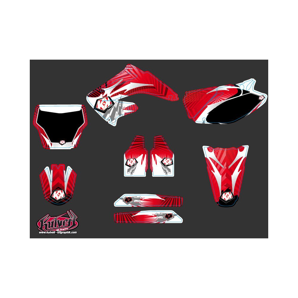 Kit Deco Moto Cross Graff Honda 125 CR