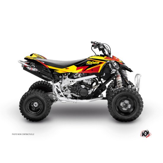 Kit Déco Quad Stage Can Am DS 90 Jaune Rouge (2008-2023)