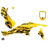 Kit Déco Quad Eraser Can Am DS 450 Jaune (2008-2015)