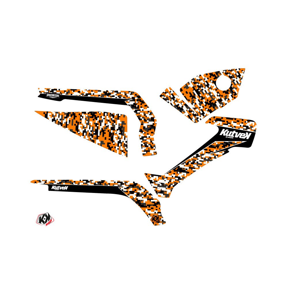 Kit Déco Quad Predator Can Am Outlander 1000 Orange (2012-2015)