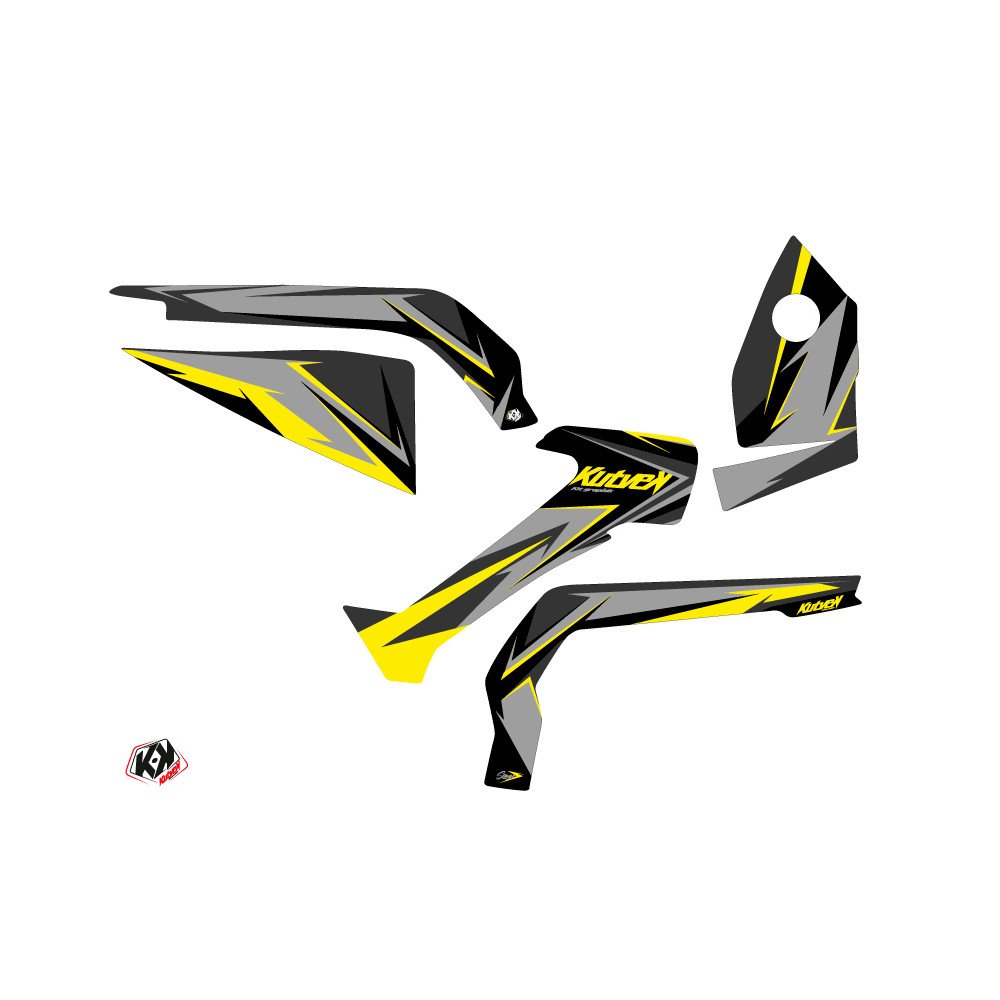 Kit Déco Quad Stage Can Am Outlander 1000 Neon Gris (2012-2015)